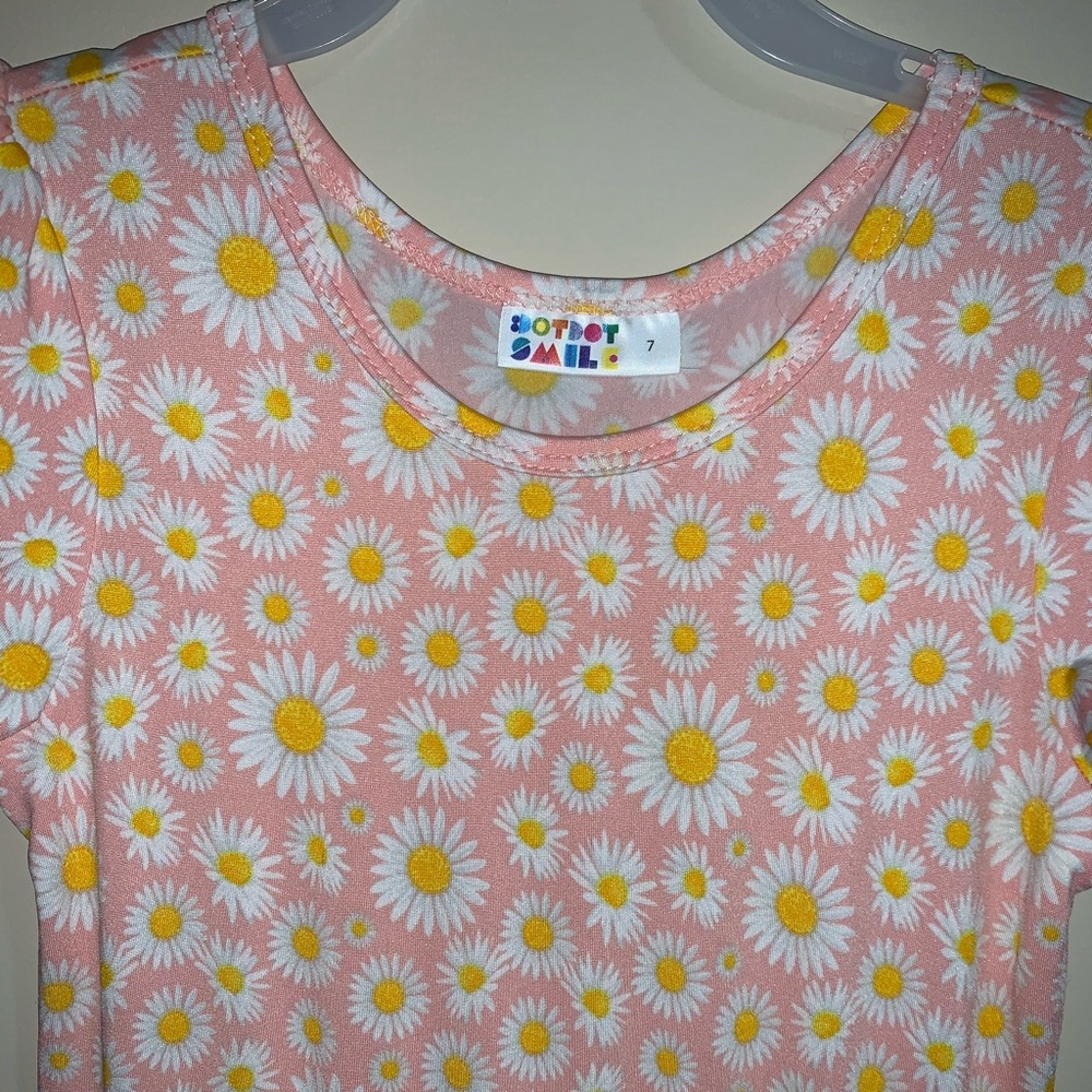 Daisies Dot Dot Smile twirl dress